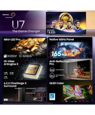 116U75QG 116" 4K ULED Mini-LED U75 Series Smart Google TV (2025)