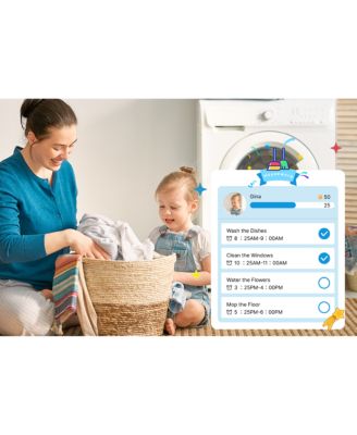 21.5'' Digital Calendar & Chore Chart - Smart Interactive Display for Family Schedules