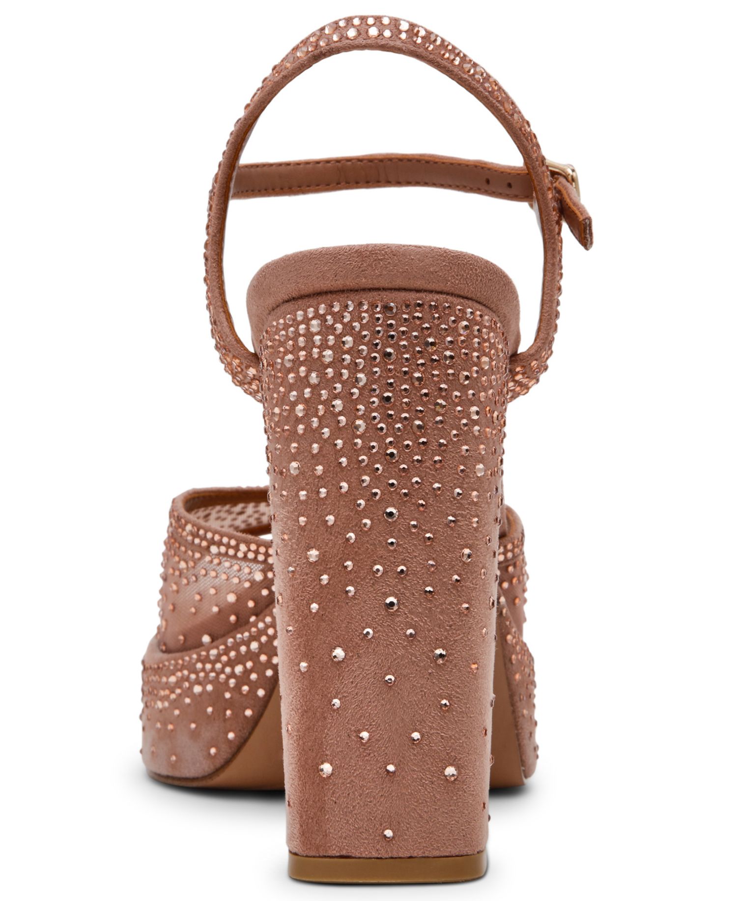 Women's Liandra-Rhinestone Two-Piece Platform Dress Sandals