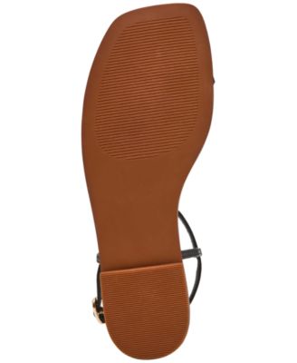 Women's Ritzy Ball-Stud Square Toe Flat Sandals