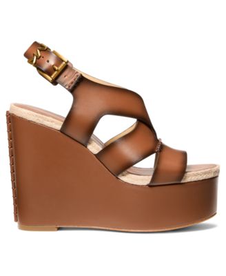 Women's Raven Buckle Wedge Sandals