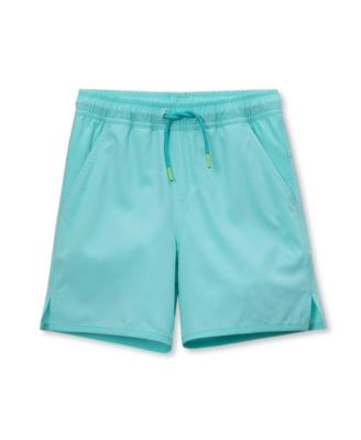 Boys Chlorine Resistant Magic Print Hydroliner Sport Swim Trunks