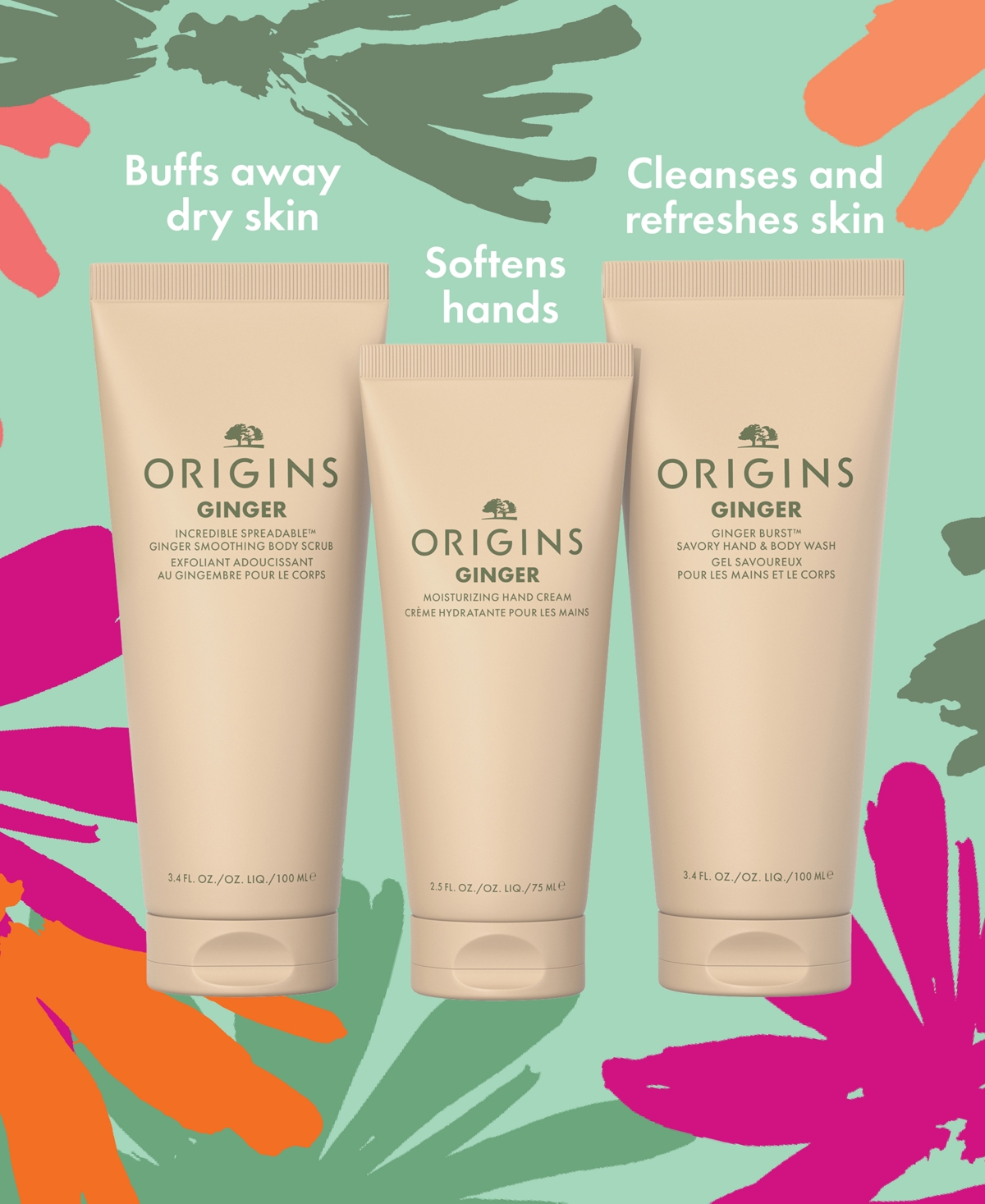 Origins 3-Pc. Ginger Bath and Body Set