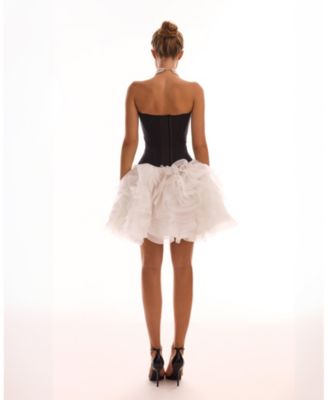 Womens Chic low-waist black fitted corset