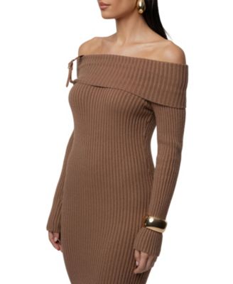 Women's Kira Ribbed Midi Dress