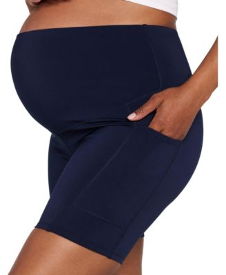 Maternity Motherhood 6 1/2" Active Pocket Biker Short