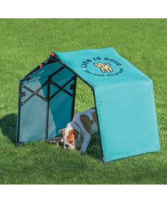 Outdoor 3.5' Outdoor Pet Shade, Versatile Pet Canopy Pop-Up Shade Tent For Dogs, Cats, Small Animals And Livestock, You Had Me At Woof