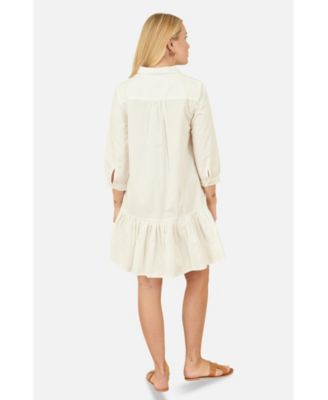 Women's Cotton Flower Tunic Dress