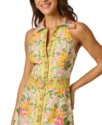 Women's Printed Sleeveless Dress