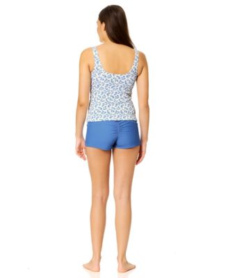 Women's Negril Printed Tankini Top