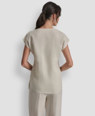 Women's V-Neck Short-Sleeve Shirt