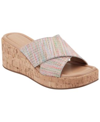 Women's Fawn Slip-On Platform Wedge Sandals