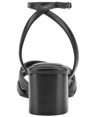 Women's Delicia eFlex Leather Block Heel Dress Sandals