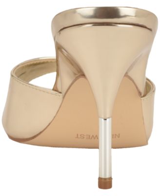 Women's Vella Slip-On Metal Stiletto Dress Sandals