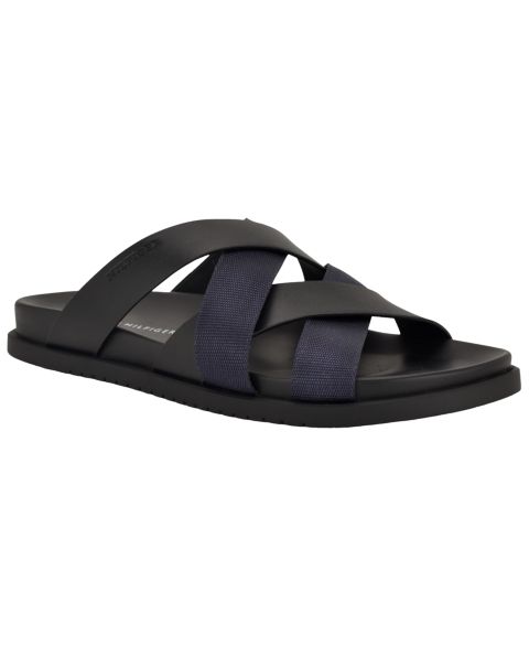Мужские сандалии Tommy Hilfiger Bivin2 Slip-On, цвет: Чёрный