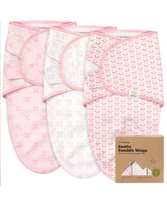 3pk Soothe Baby Swaddle, Organic Baby Swaddle Sleep Sacks, Newborn, Infant Swaddle Sack