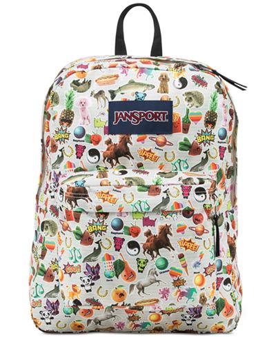 Jansport Superbreak Backpack in Multi Stickers