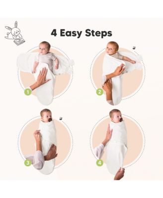 3pk Soothe Baby Swaddle, Organic Baby Swaddle Sleep Sacks, Newborn, Infant Swaddle Sack