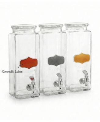 Yorkshire Element Set of 3 Dispensers, 80 oz.