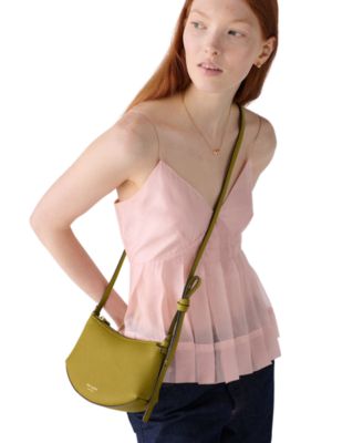 Loop Small Pebble Leather Crossbody Bag