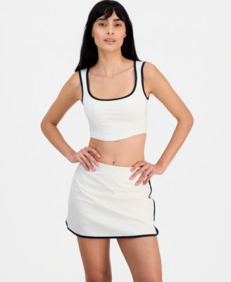 Women's Sarah Fix Cup Top & Mini Tennis Skirt