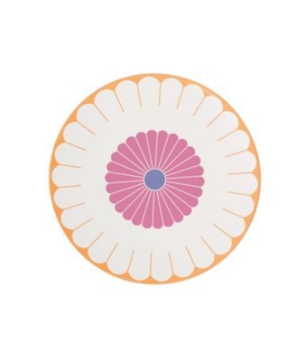 Fleur Couleur Large Round Serving Platter
