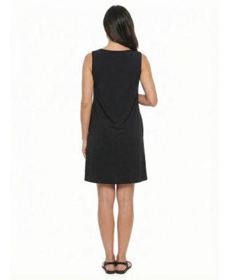 Women's and Plus Size Maternity Round Neck Dress