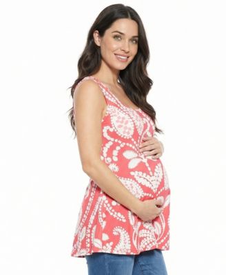 Women's and Plus Size Maternity Tunic Tank Top