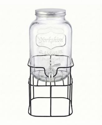 Mini Yorkshire 1 Gallon Sun Tea Jar Dispenser