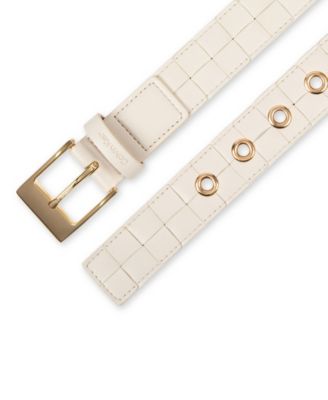 Women's Modern Box Woven Casual Belt