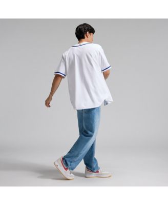 Men's White Chinese Taipei Baseball 2026 World Baseball Classic Stadium Jersey