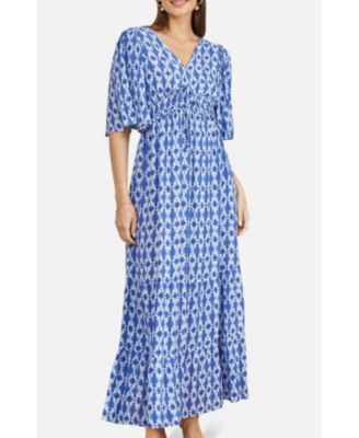 Women's Cross Over Back Maxi Dress