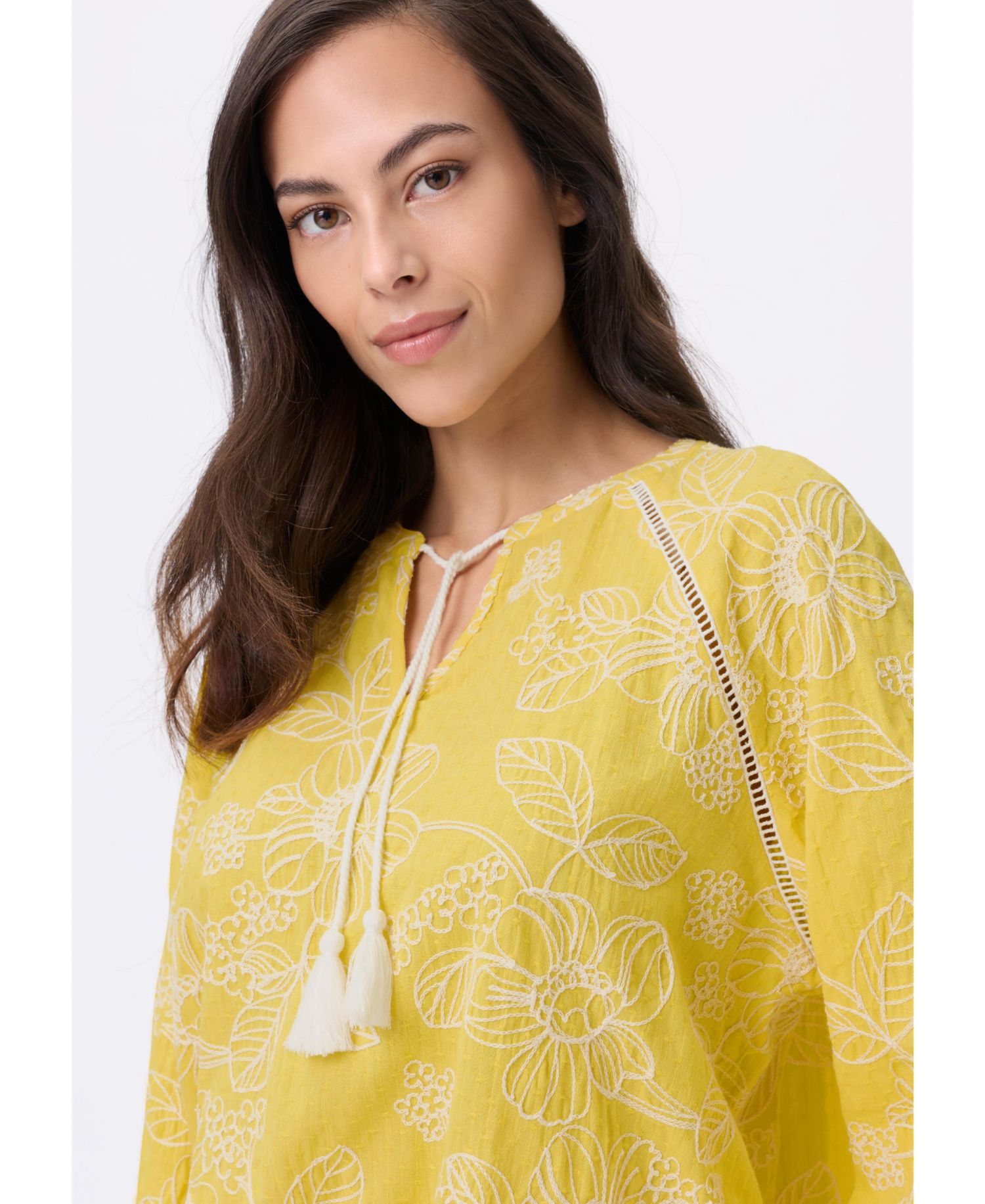 Women's Embrodiered Tunic Blouse