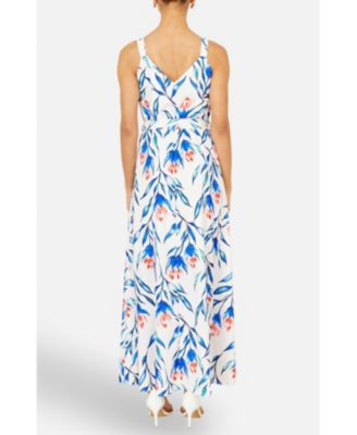 Women's Floral Print Maxi Sun Dress