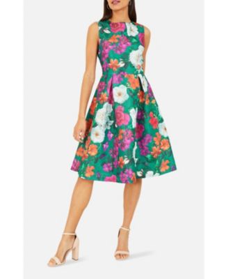 Women's Floral Skater Dress