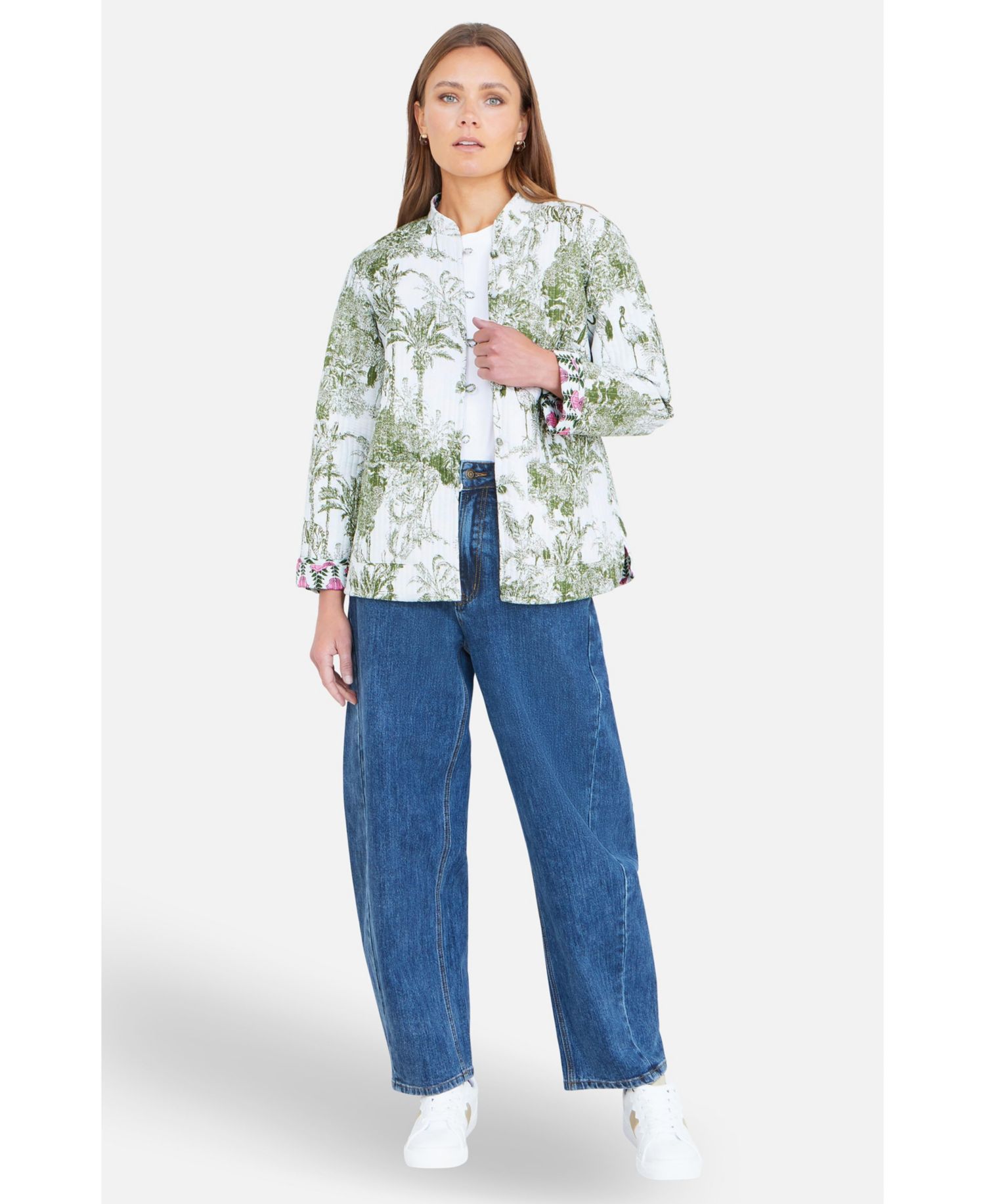 Women's Reversible Cotton Quilted Jacket