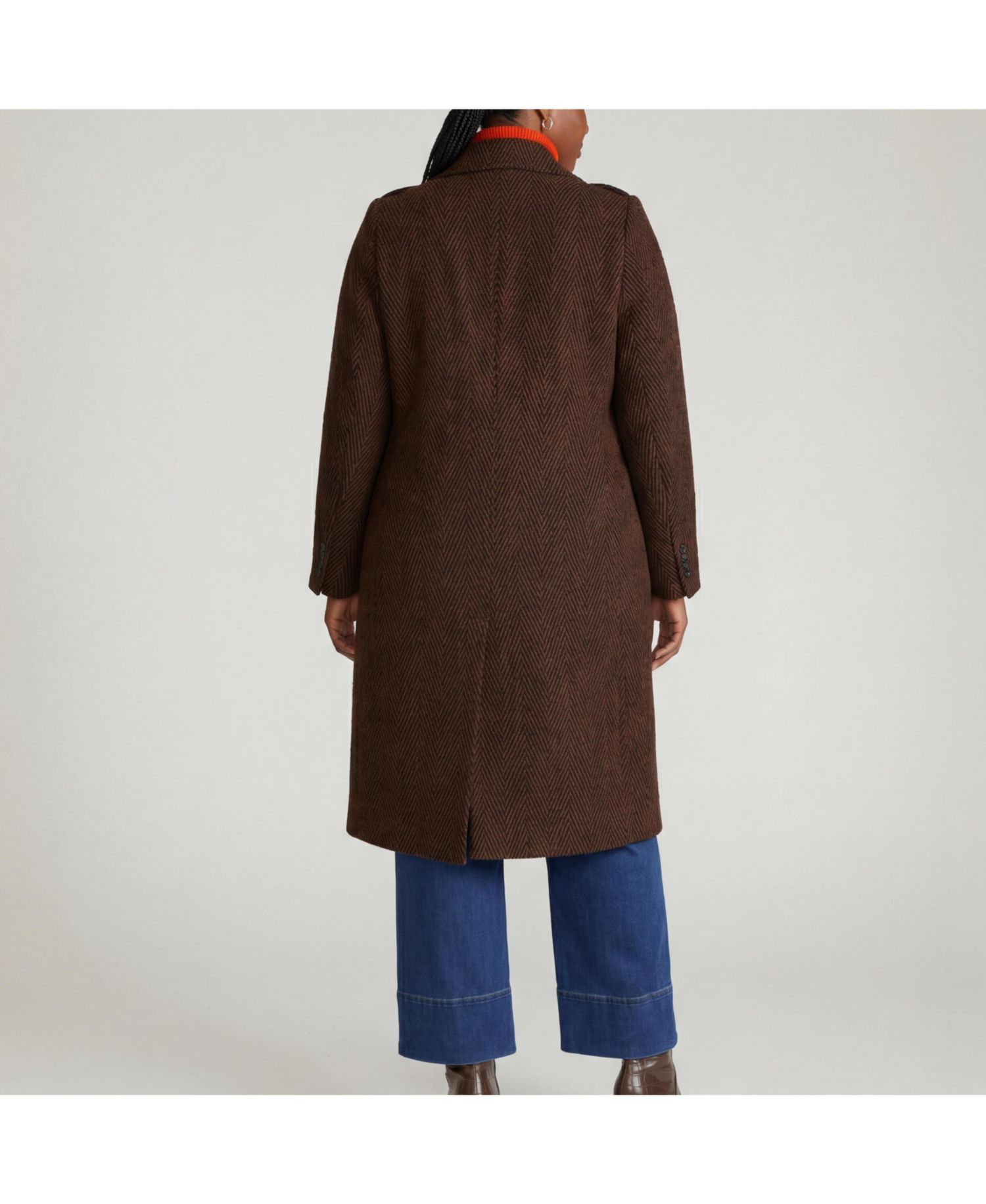 Plus Size Callaghan Wool Coat