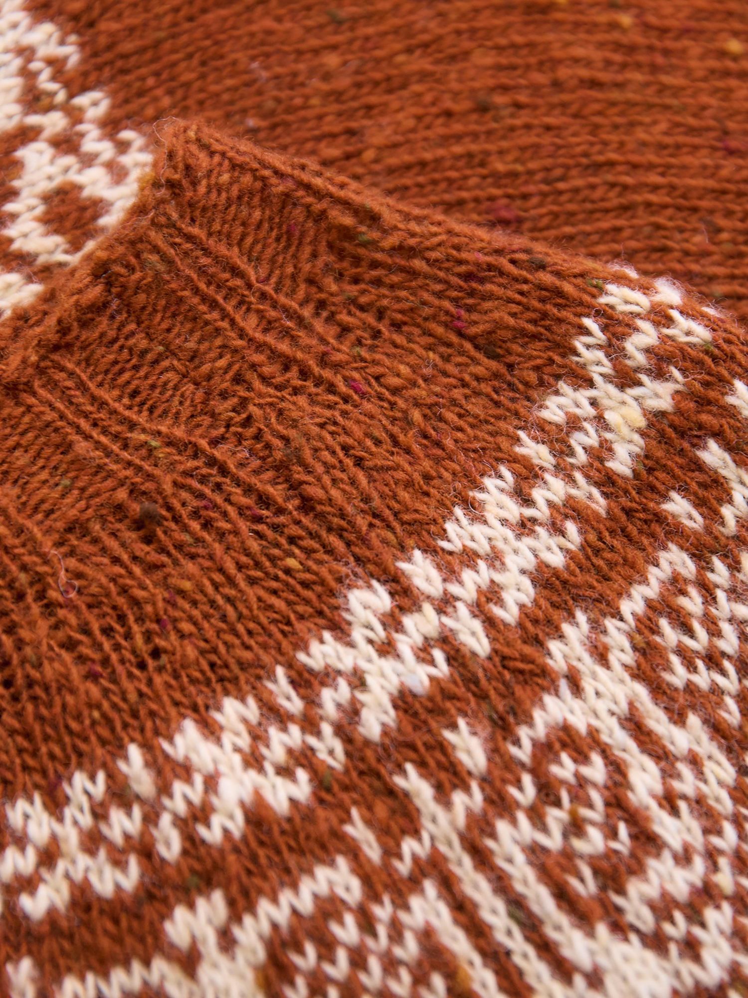 Women's Donegal Fair Isle Yoke Sweater