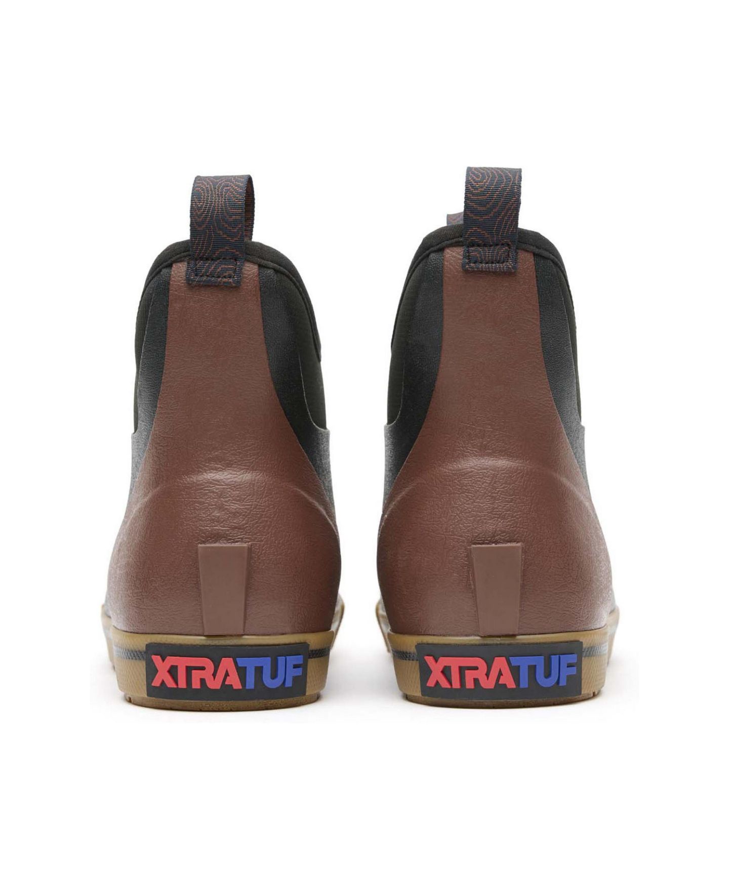Мужские ботинки XTRATUF Camp Fleece Lined Ankle Deck Boot, цвет: Чёрный — фото 4