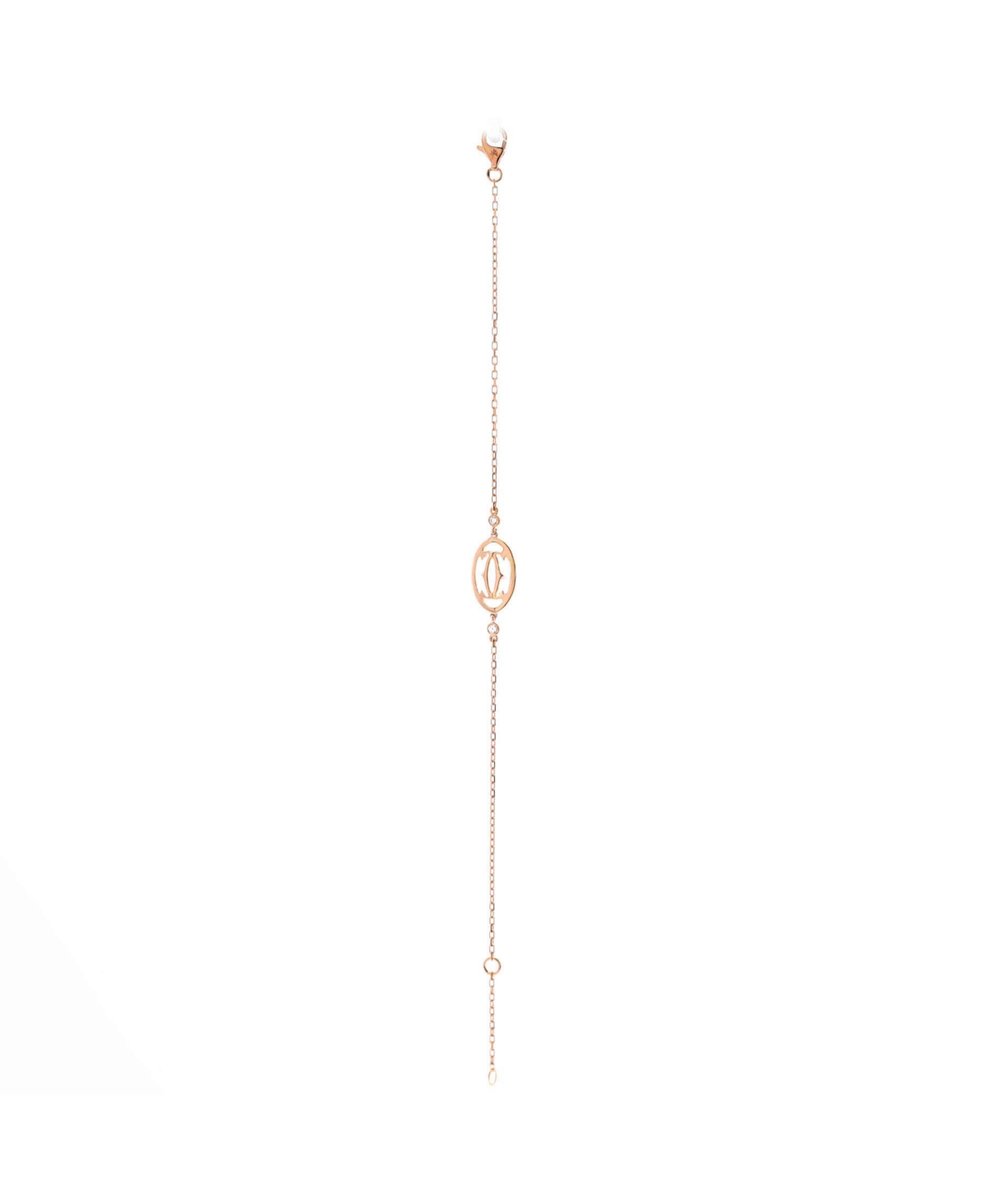 Pre-Owned Cartier Double C Logo Bracelet