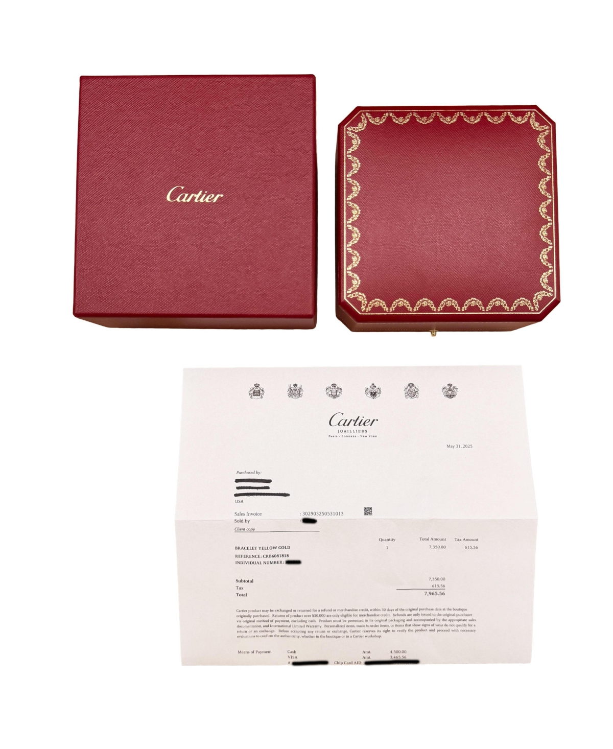 Pre-Owned Cartier Cartier Single Screw Love Bracelet