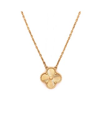 Vintage Alhambra Pendant Necklace