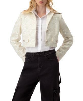 Women's Short Sequin Jacket