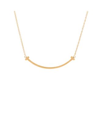 T Smile Pendant Necklace