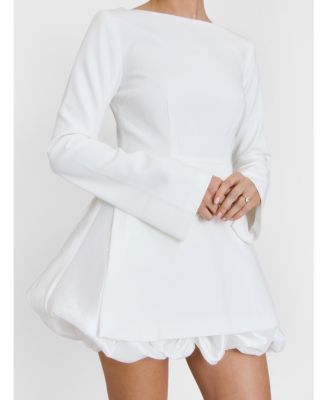 Women's Isla Split Sleeve Bubble Hem Mini Dress