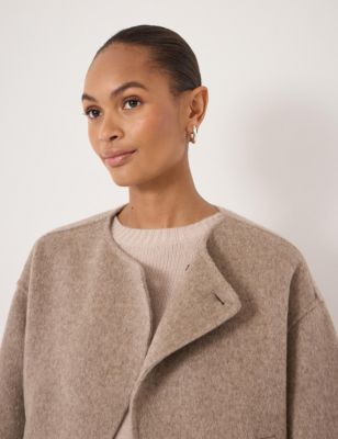 Women's Linnie Double Faced Collarless Jacket