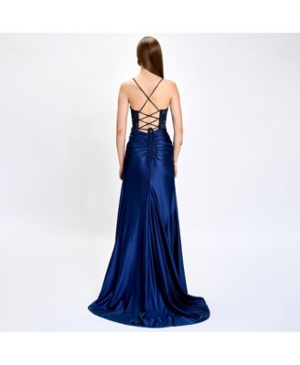 Women's Beaded Sequin Gown