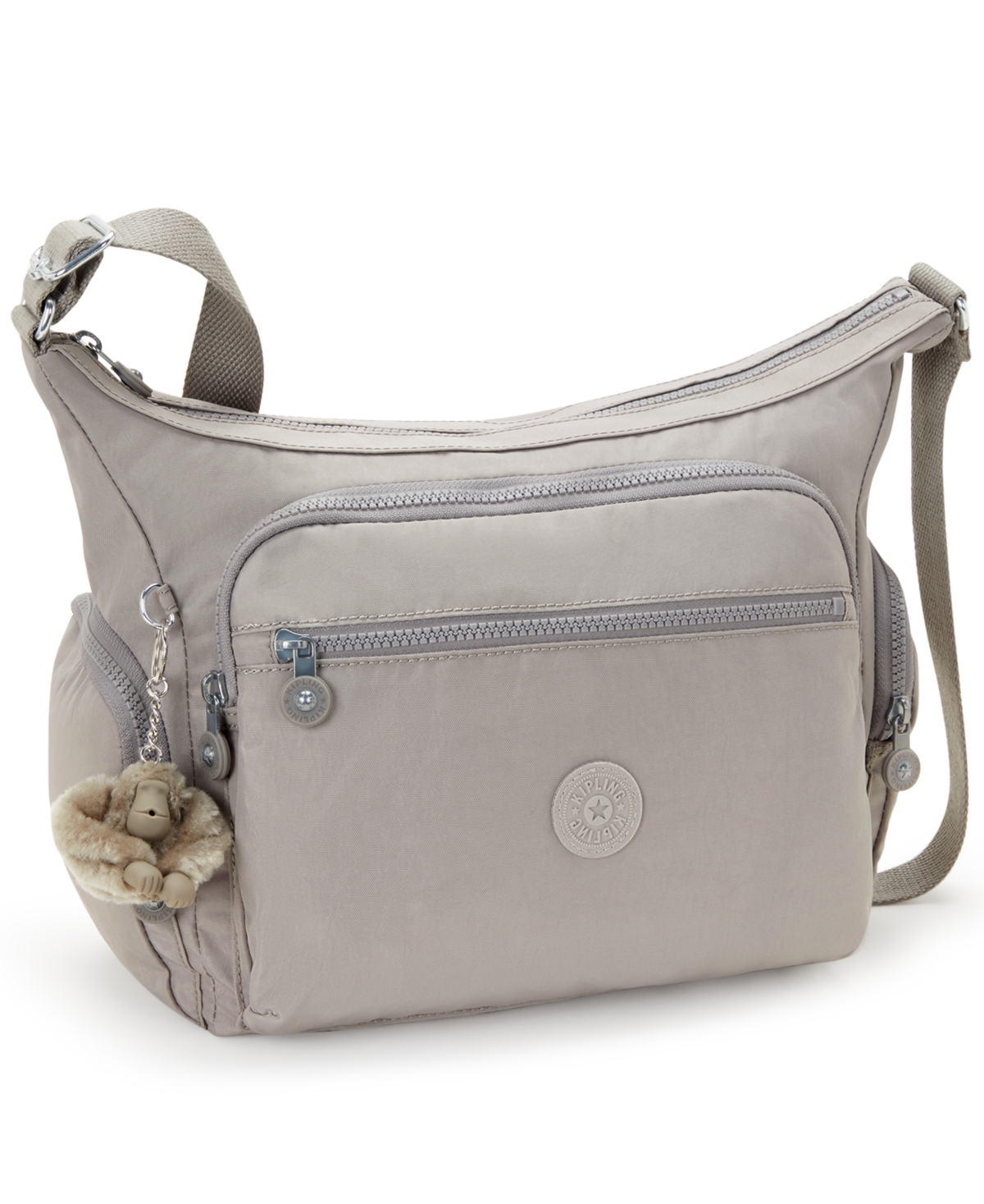 Kipling Gabbie Large Nylon Zip-Top Crossbody Bag