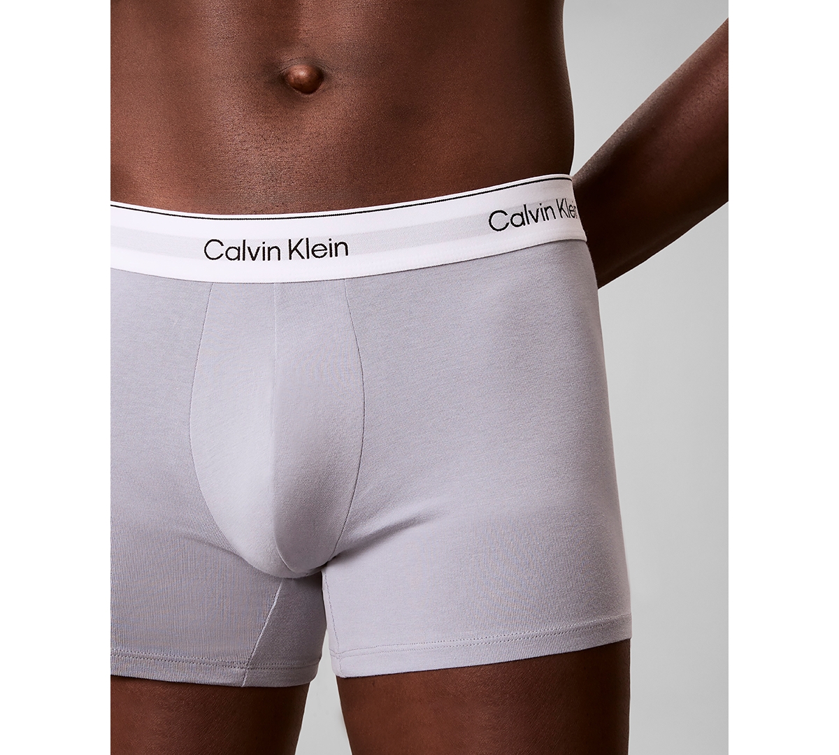 Calvin Klein Men's Icon Cotton Stretch Low-Rise Trunks, 3-Pack