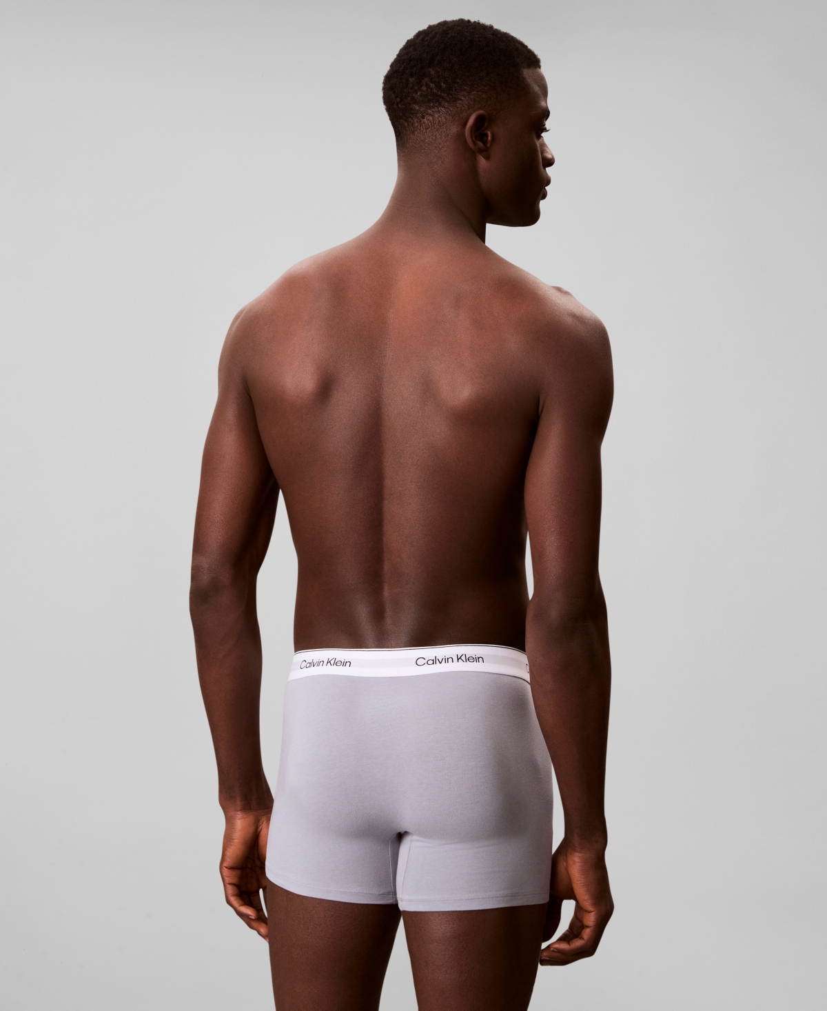 Calvin Klein Men's Icon Cotton Stretch Low-Rise Trunks, 3-Pack